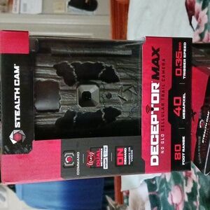 Deceptor Max Cellular Trail Camera - Black